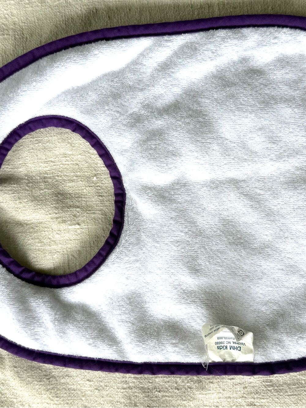 LSU Reebok Heisman Collection Baby Onesie 6-9 month + Bib & rally/burp towel - Picture 8 of 12